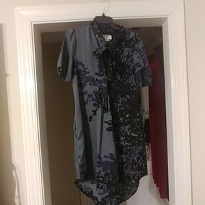 Jessica Simpson hi-low dress